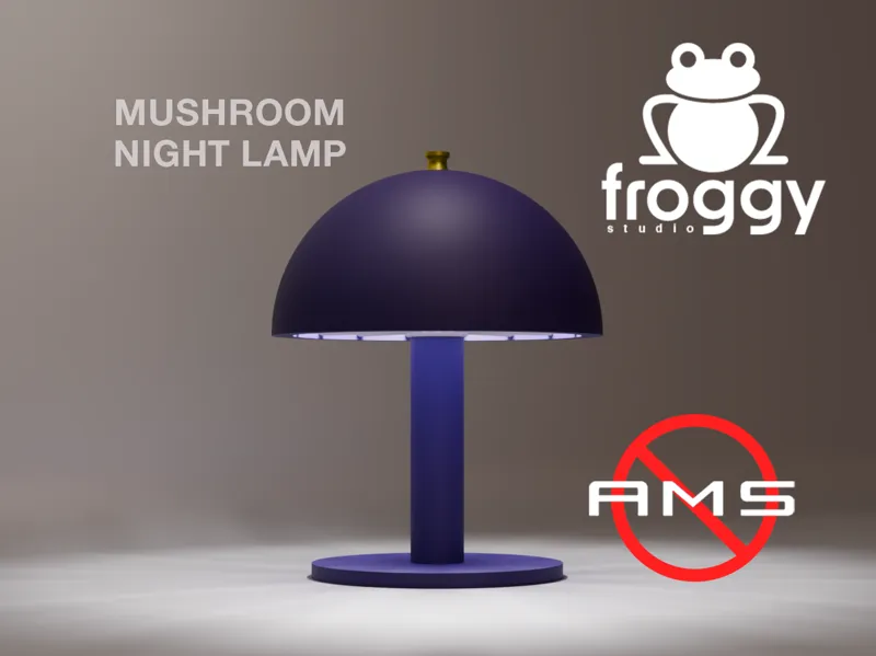 Mushroom Nightlamp - Low light