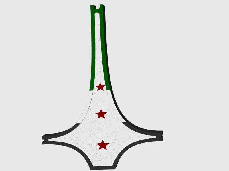 The Damascus sword - Free Syria