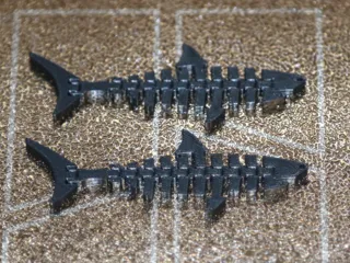 Flexi Shark Earrings