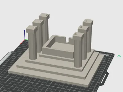 Roman/Greek Airpod Temple