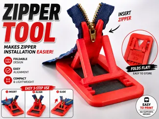 Zipper Installation Tool