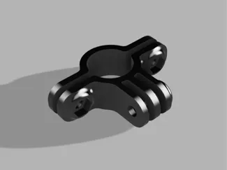 Action Camera Tube Holder Mount with 20mm