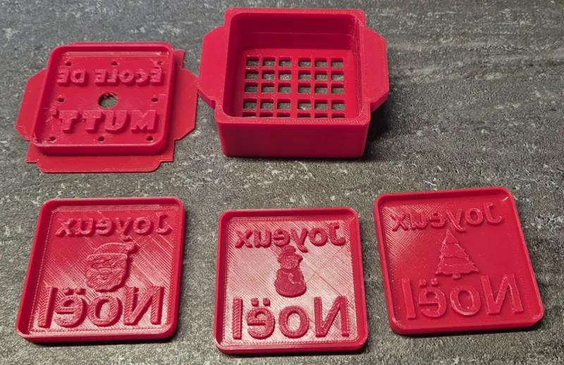 Soap Mold - Christmas
