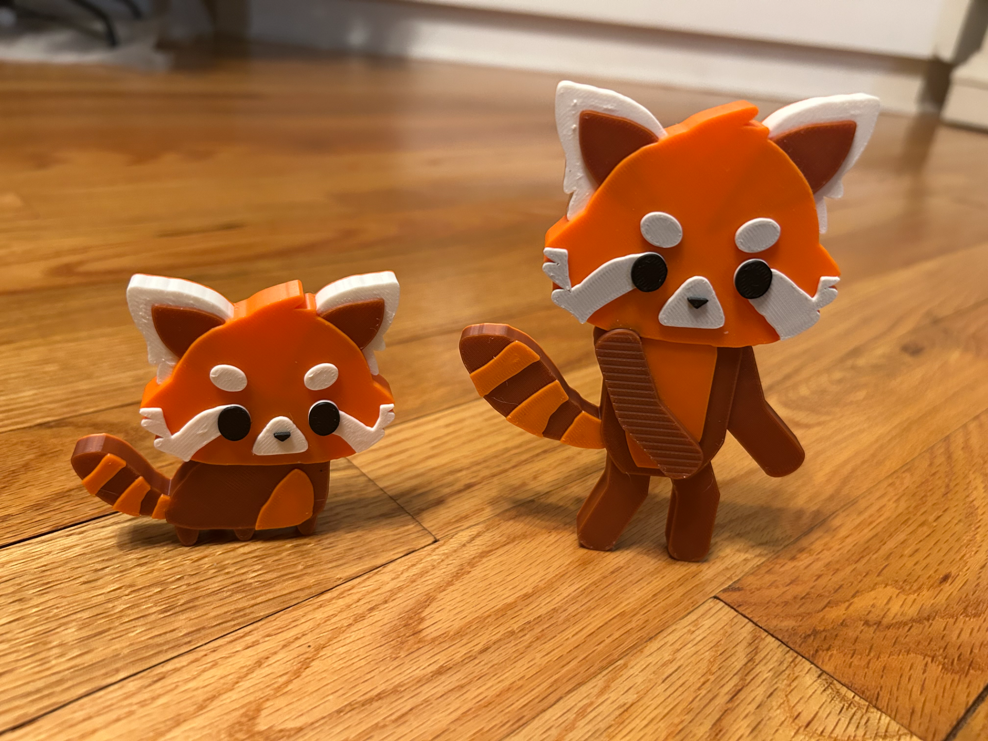Super Animal Royale Mini Red Panda and Red Panda