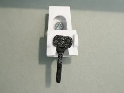 Twist Lock Curtain Rail Clip