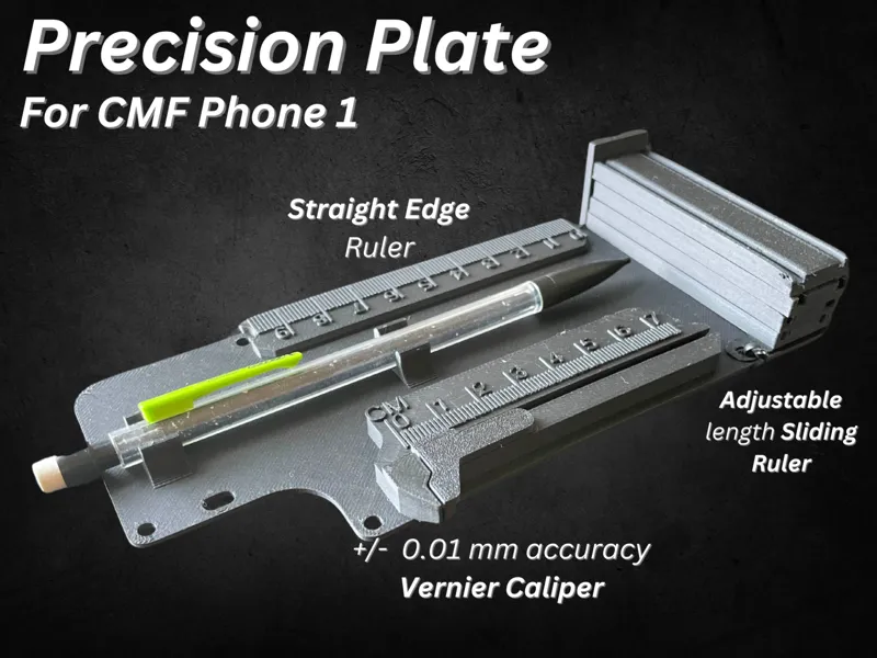 CMF Phone 1 Measurements Case "Precision Plate"
