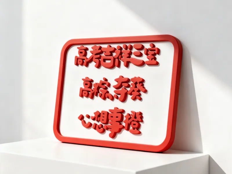 高考吉祥三宝-高考中考励志文案-考公上岸好运摆件