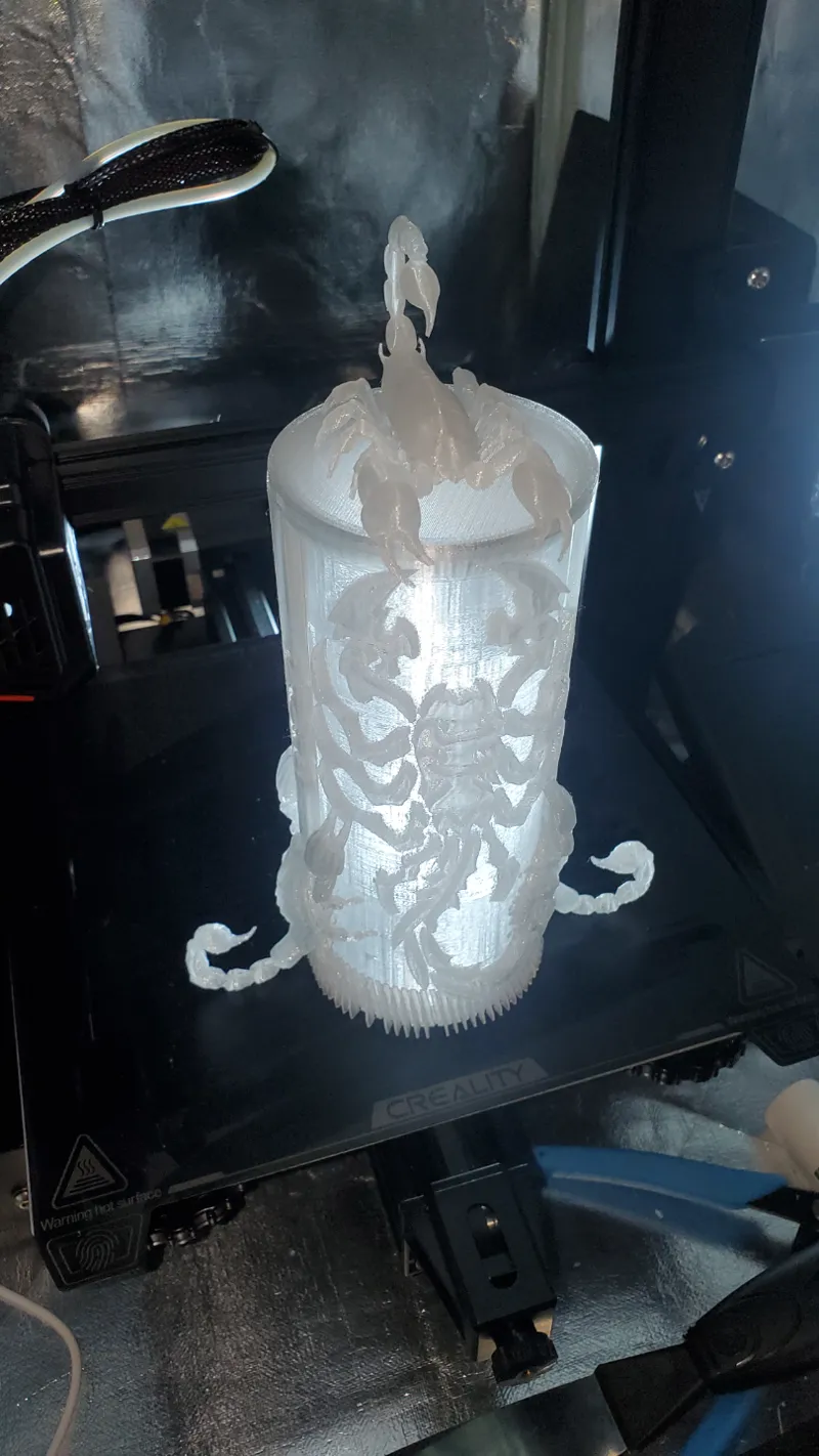 LED Kyoko Scorpion Queen Lamp - Uses LED Lamp Kit 001