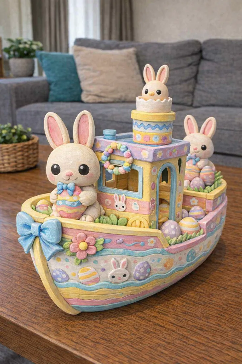 Bunny Benchy – The Most Questionably Easter Boat