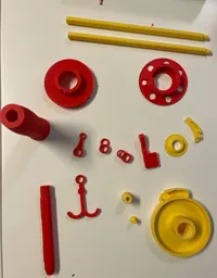 Canne à pêche jouet pour piscine, avec cliquet sonore — photo 10