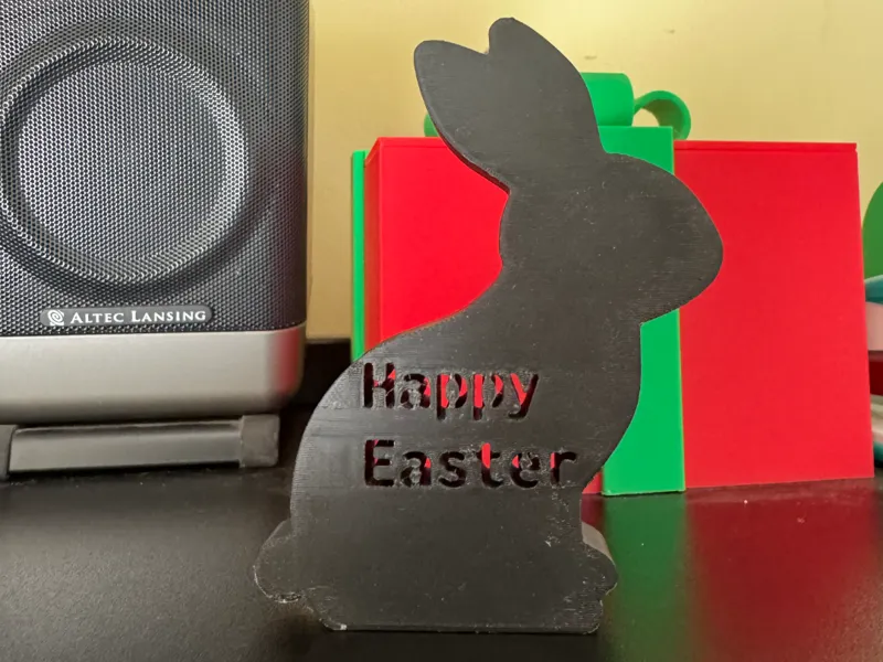 Easter Bunny Decoration Stand