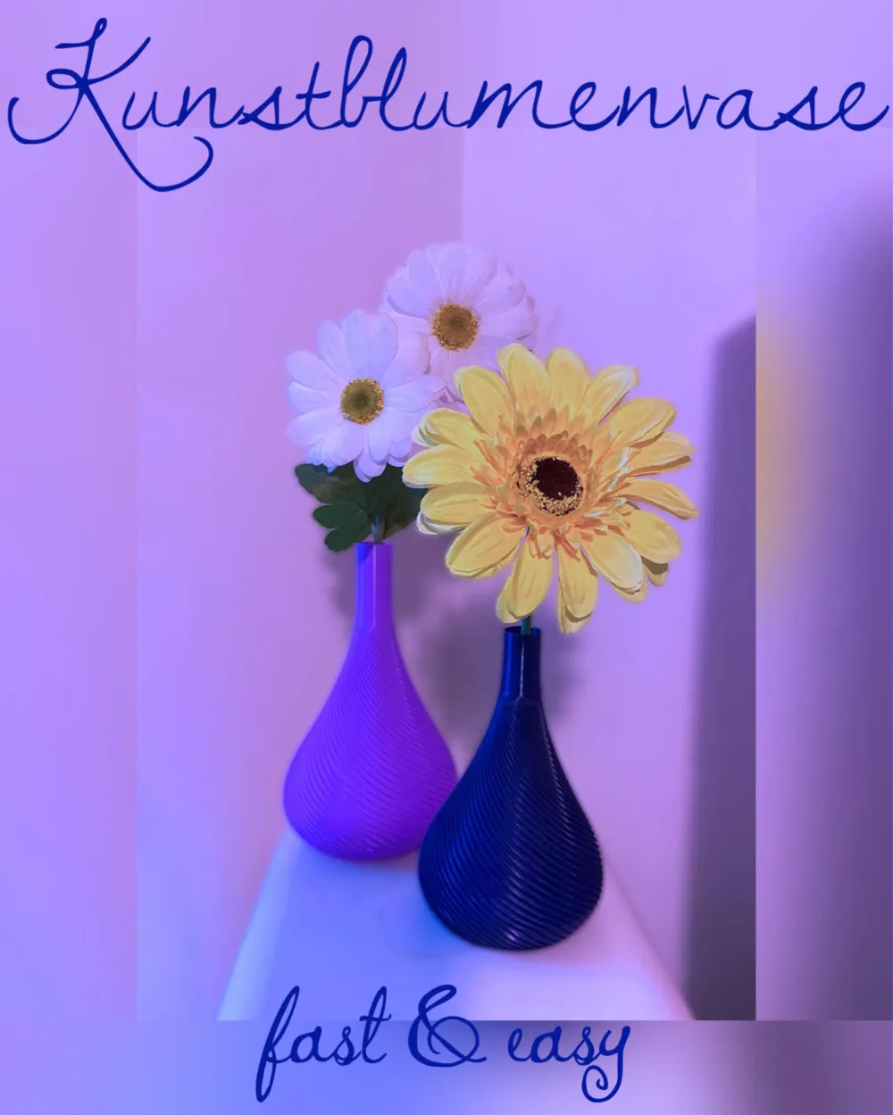 Vase für Kunstblumen artificated flower vase by Strategisi MakerWorld