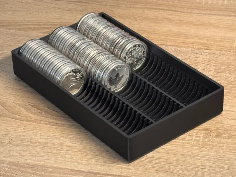 Münzbox für 1OZ Silbermünzen