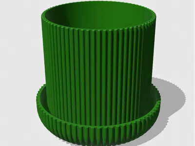 Planter with base 