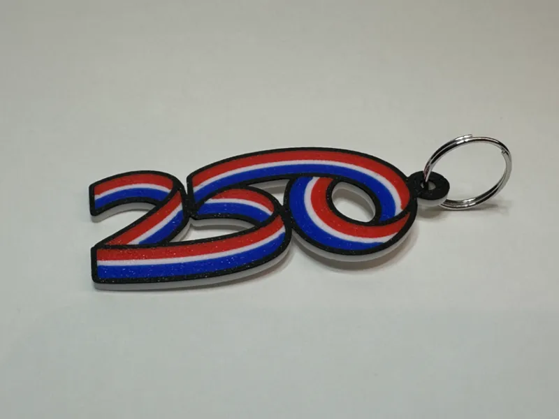 America 250 Keychain