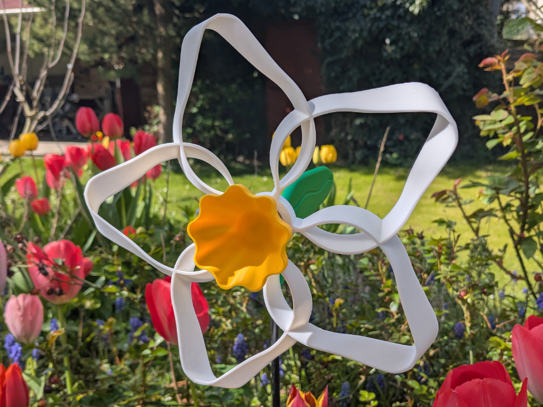 Narcissus Windspinner with 608 Bearing Mod No Ams