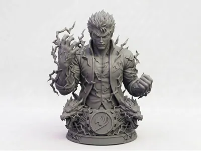 Laxus Dreyar Bust | Fairy Tail | Lightning Dragon