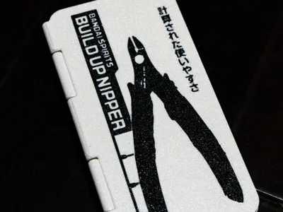Bandai 【BUILDUPNIPPER】Nipper Storage Box with Magnetic Lid