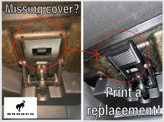Ford Bronco Latch Covers for Soft Top