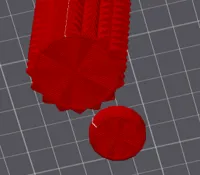 Star bottom 0.2mm layer, 2 walls, 5% infill