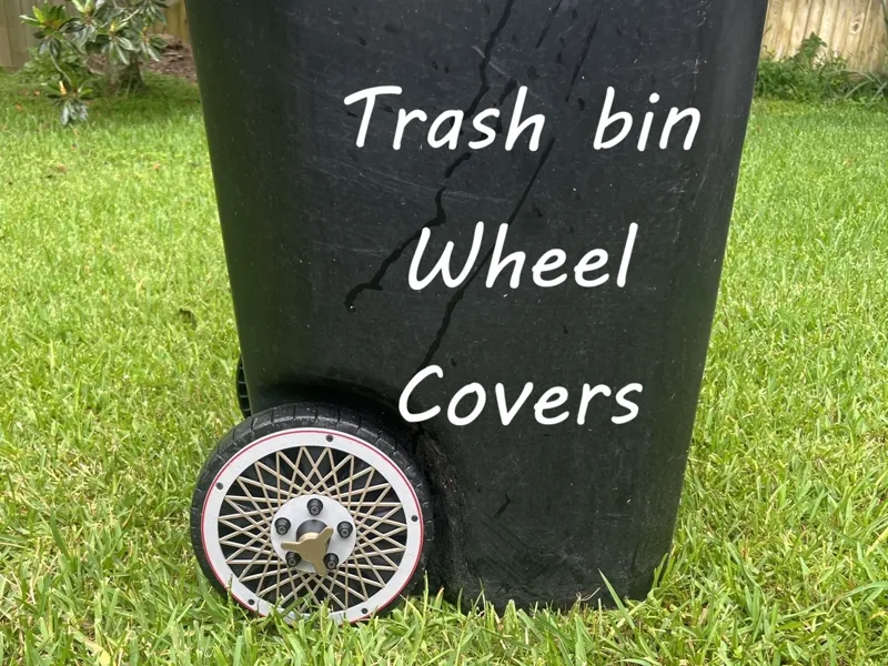 Trash / Recycle Bin Custom Wheel Covers #3
