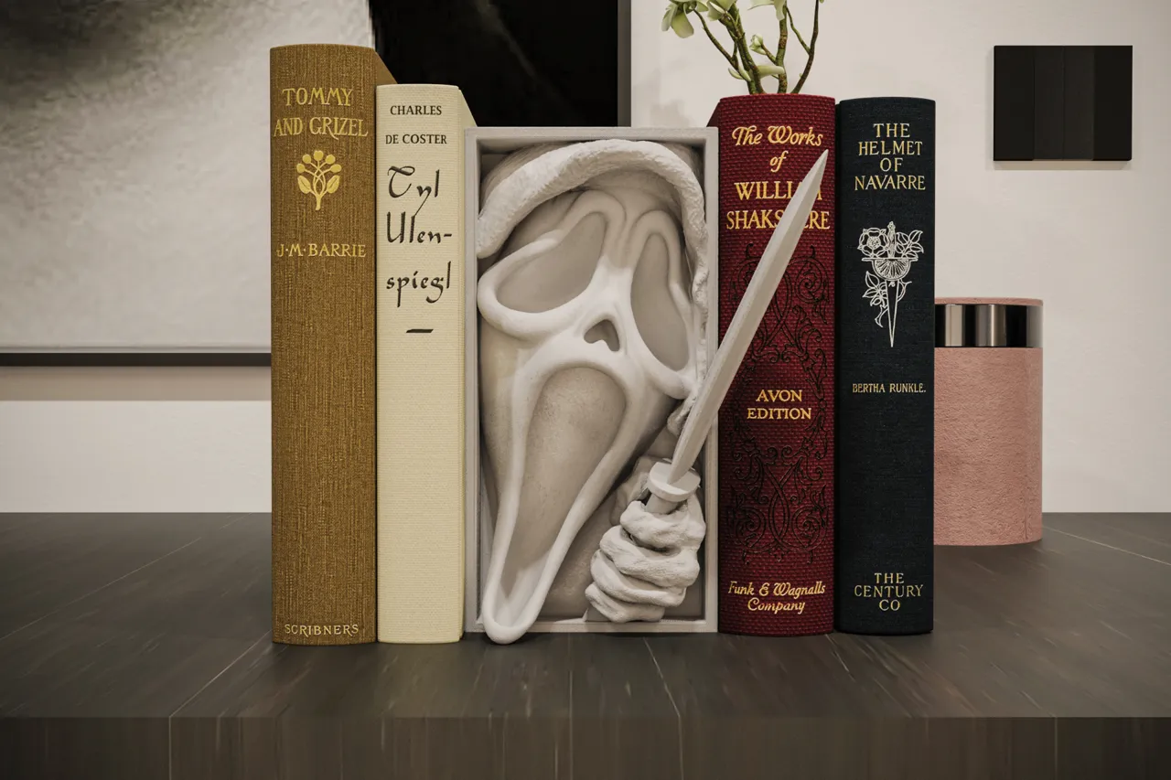 Ghostface Book Nook view 2