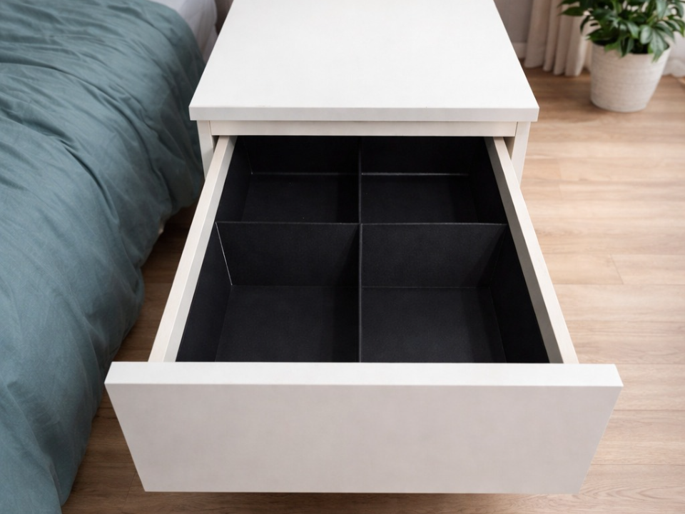 IKEA MALM Drawer Organizer 4 Compartment 