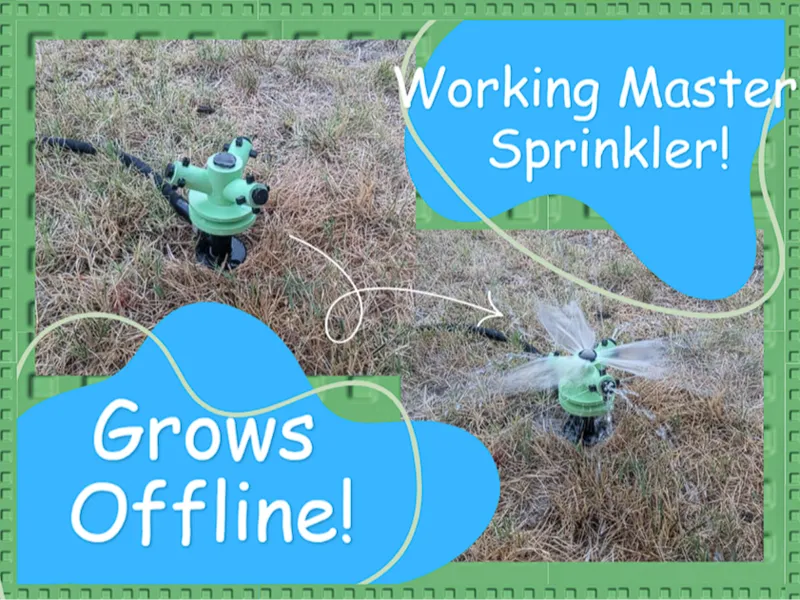 Working Master Sprinker Toy/Tool!