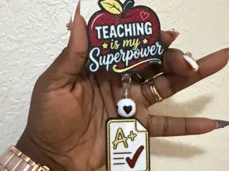 Teacher Badge Reel