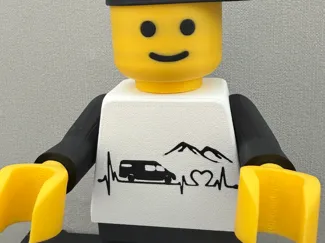Wohnmobil Brickman 20cm Figur
