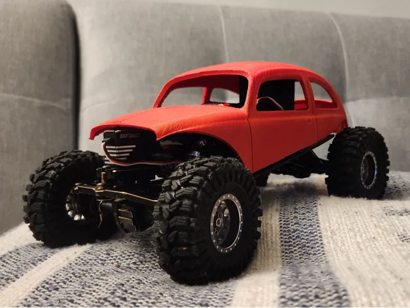 TRX4M VW Bug Comp Body and Chassis