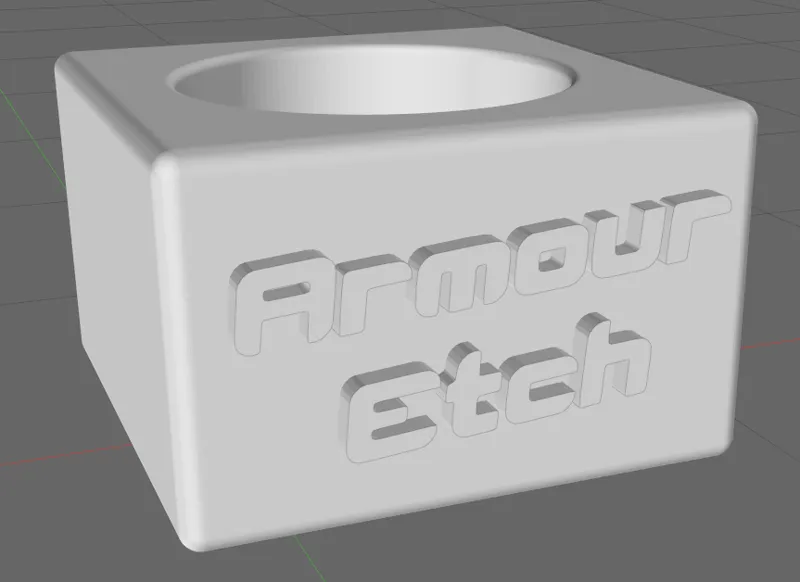 Armour Etch Stand