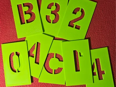 Alphabet Stencils