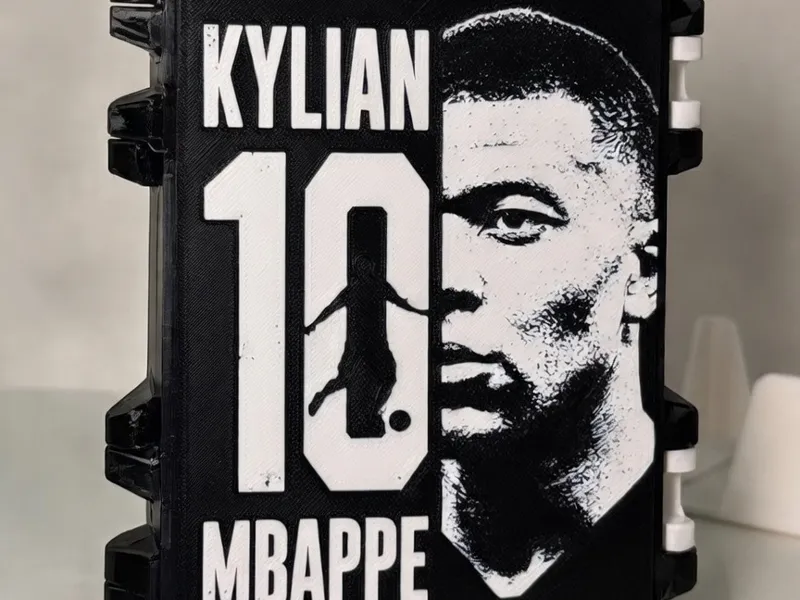 caja organizadora de cromos - kylian mbappe 2026