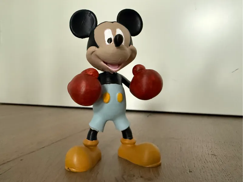 mickey mouse boxing