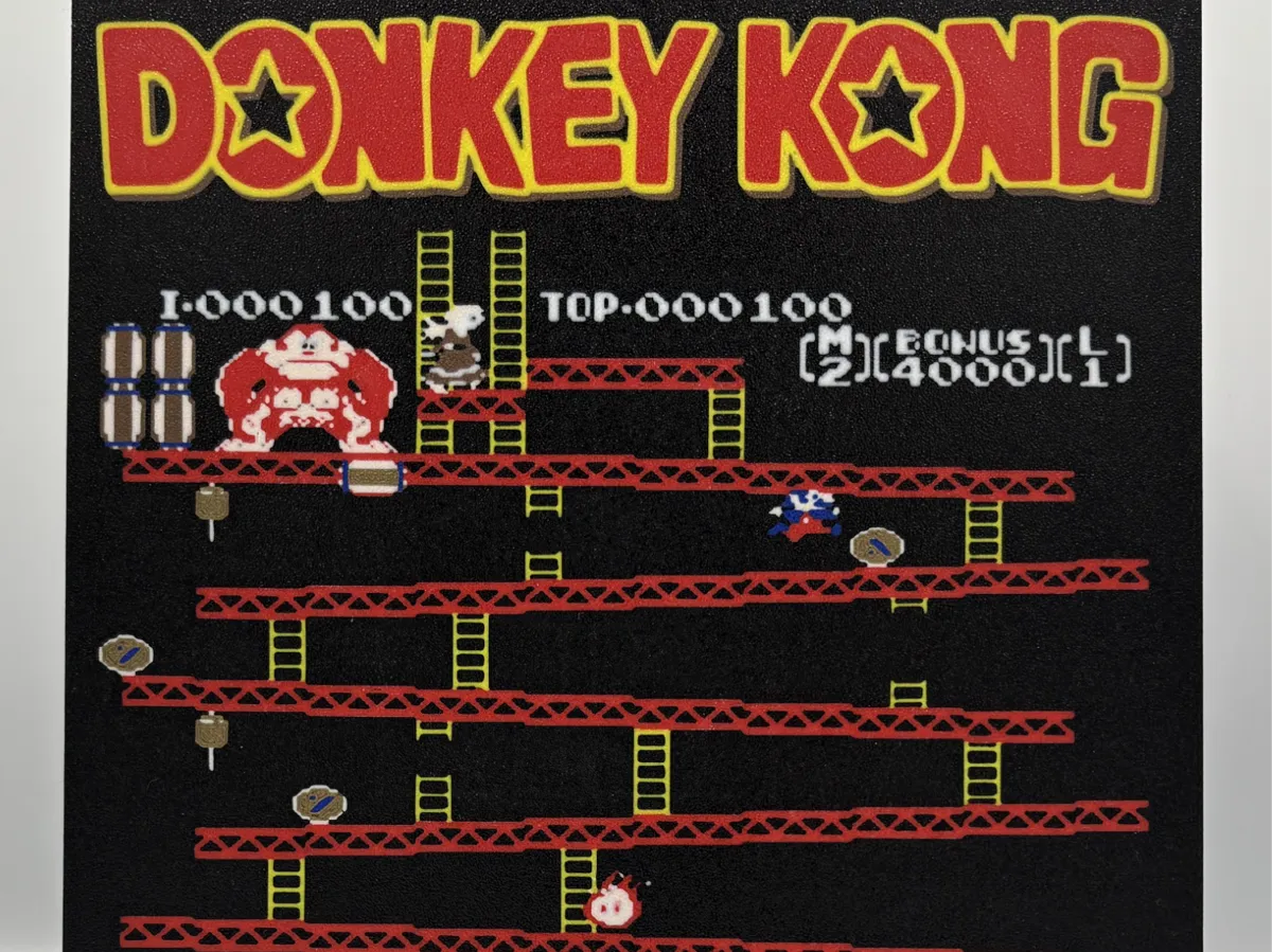 Donkey Light Box Donkey Kong Light Box by user_292051539 MakerWorld: Download Free 3D Models