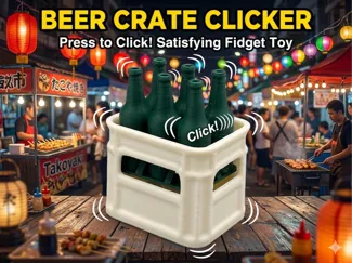 beer crate fidget clicker