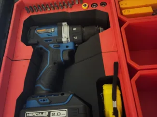 cordless drill insert for Bauer modular toolbox