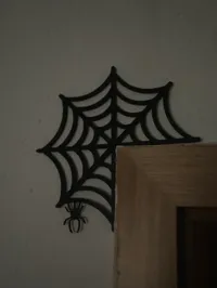 Toile d'araignée décorative pour porte — photo 5