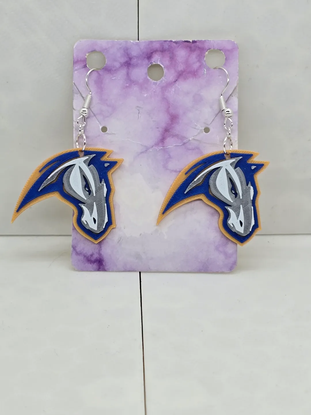 UC Davis Earrings view 2