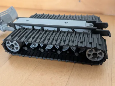 Flexible Track for Snowcat
