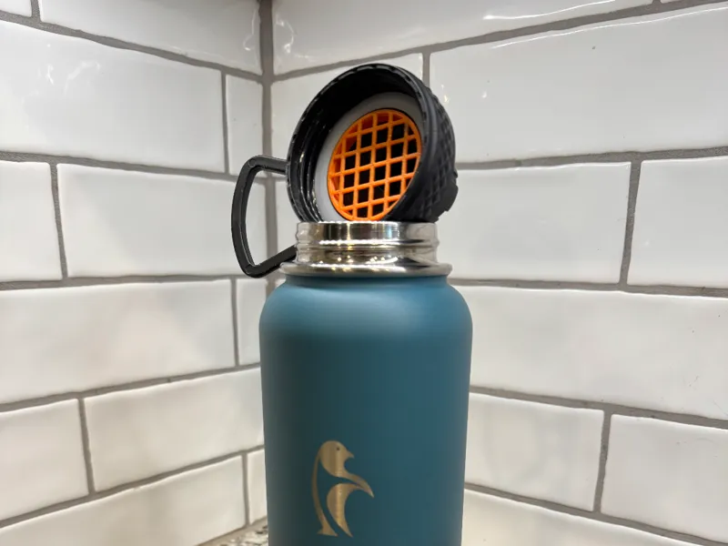 Thermos Lid Ice Strainer