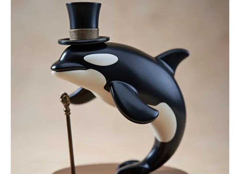 Dancing orca
