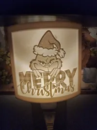 Veilleuse lithophane Grinch — photo 1