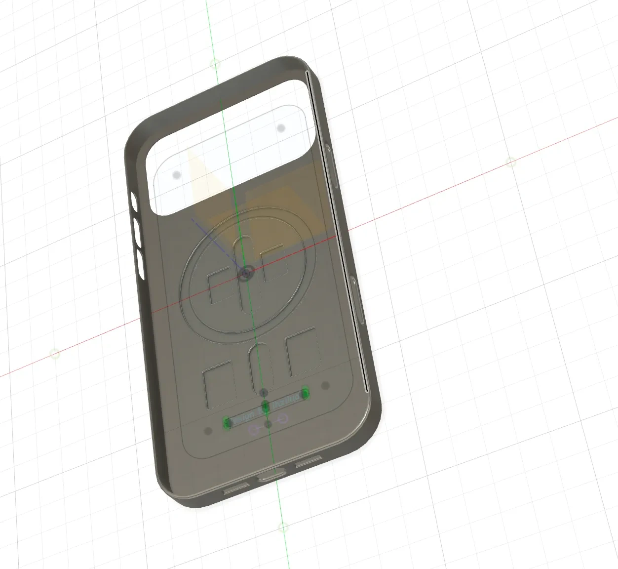 Miniatura 8 do modelo 3D iPhone  SIM卡+卡针+TF卡收纳  超薄1mm 磁吸手机壳