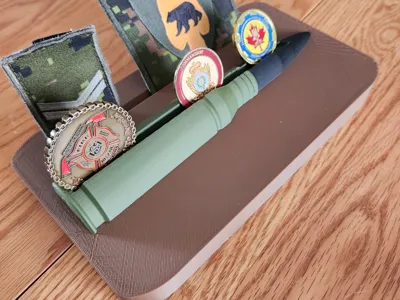 25mm Challenge Coin Display