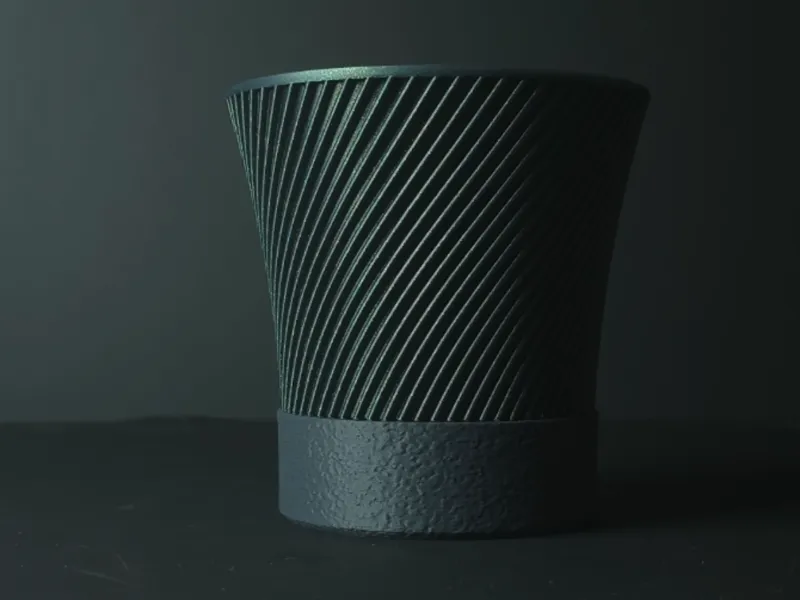 Avela Twist Planter – Modern Spiral Plant Pot