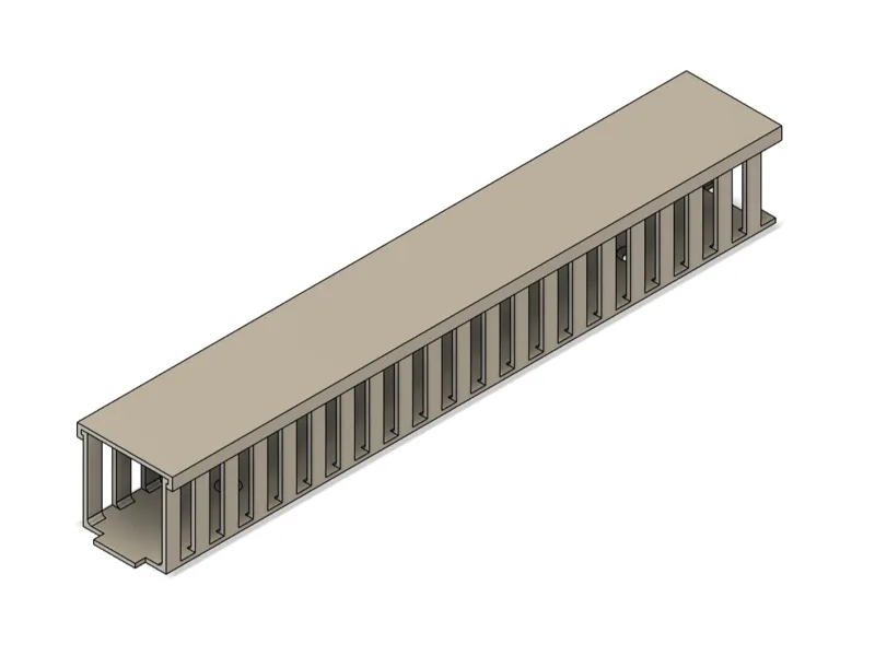 40 x 40 x 294 Modular parametric Trunking
