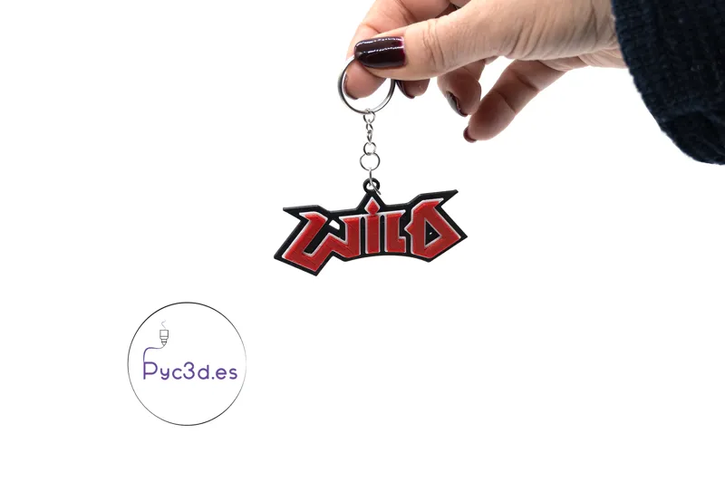 WILD KEYRING