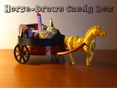 Horse-Drawn Candy Box